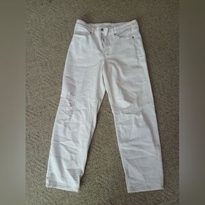 Old Navy straight high waisted jeans